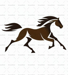 Galoppierendes Pferd